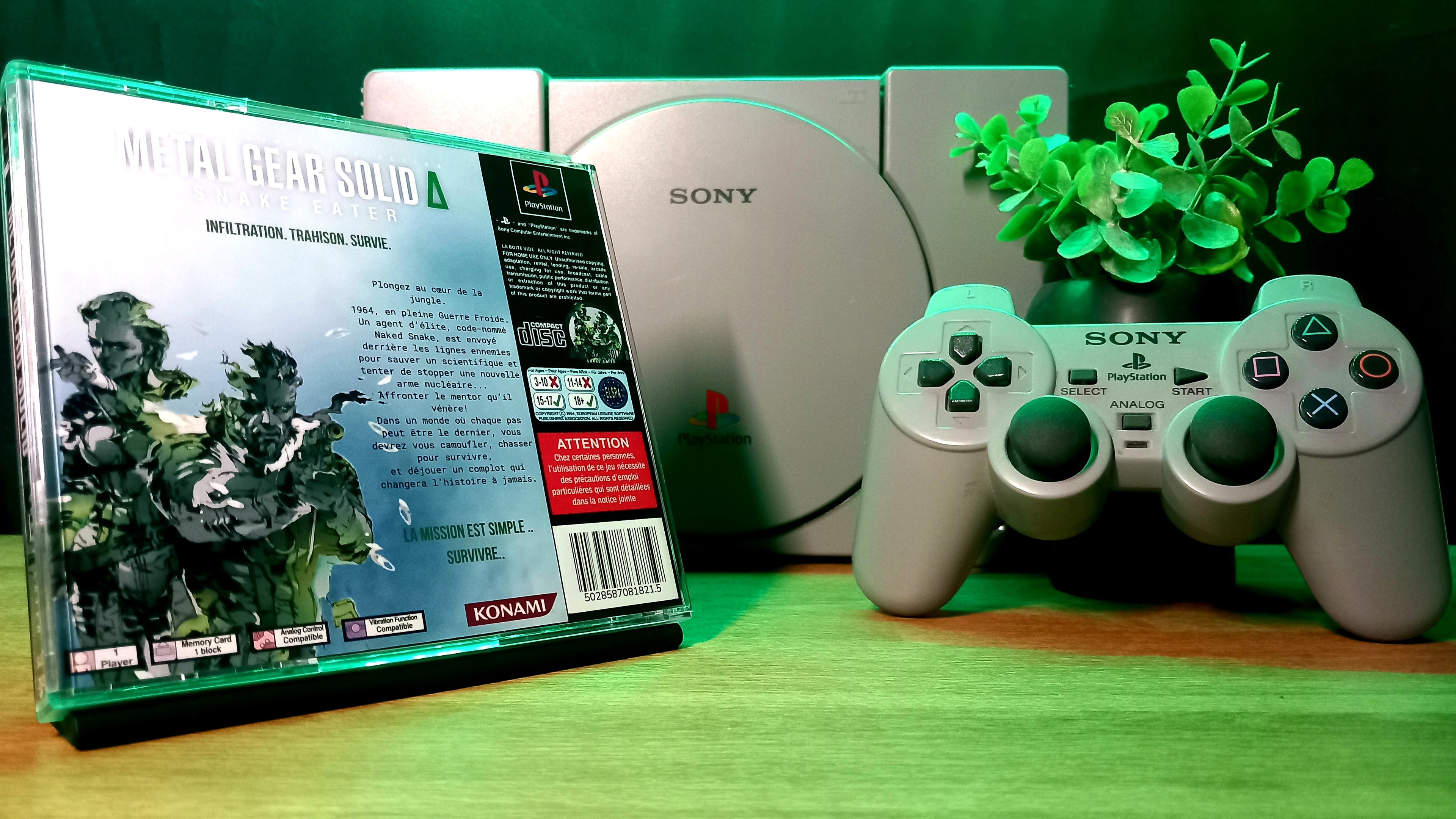 Boîtier Metal Gear Solid Δ Snake Eater - Face avant