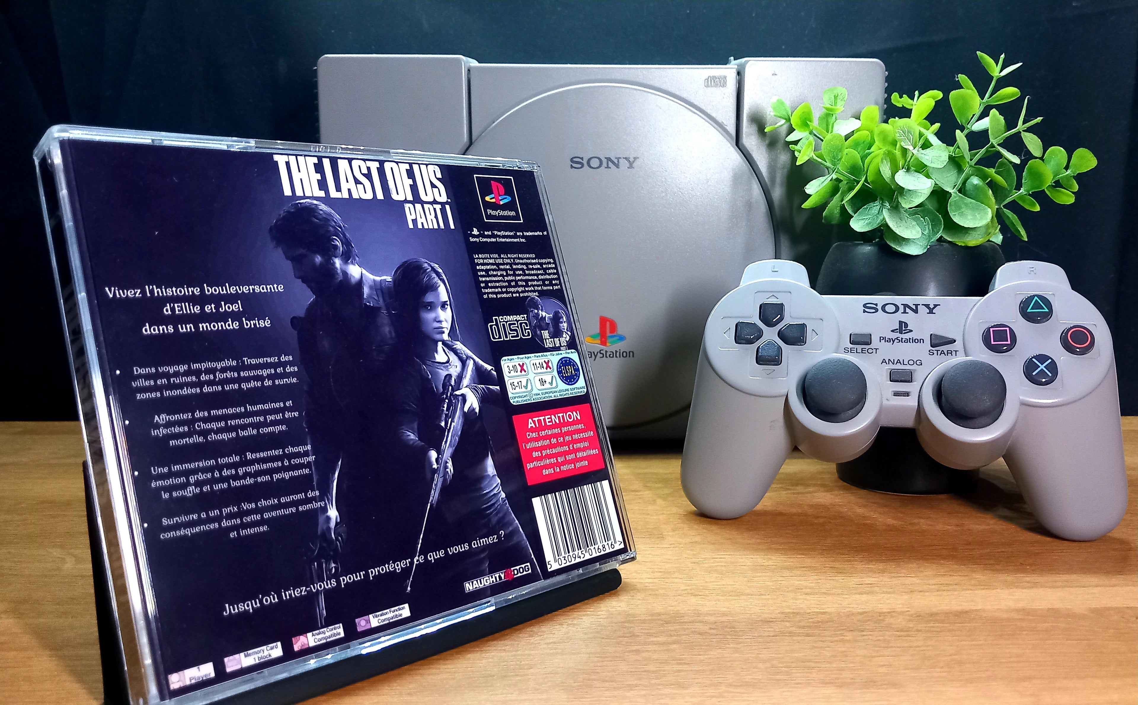 Boîtier The Last of Us Part I - Dos