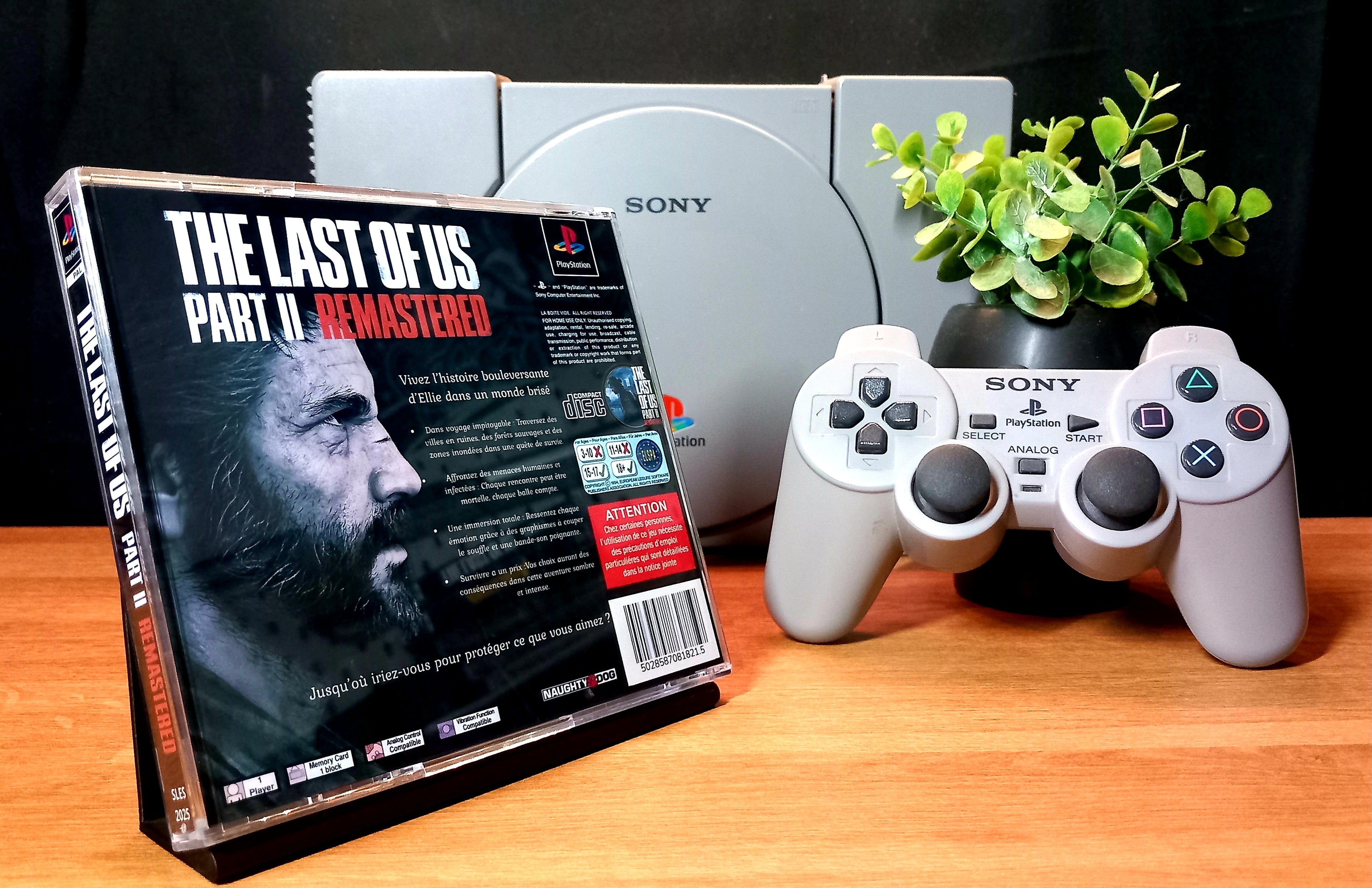 Boîtier The Last of Us Part II Remastered - Dos