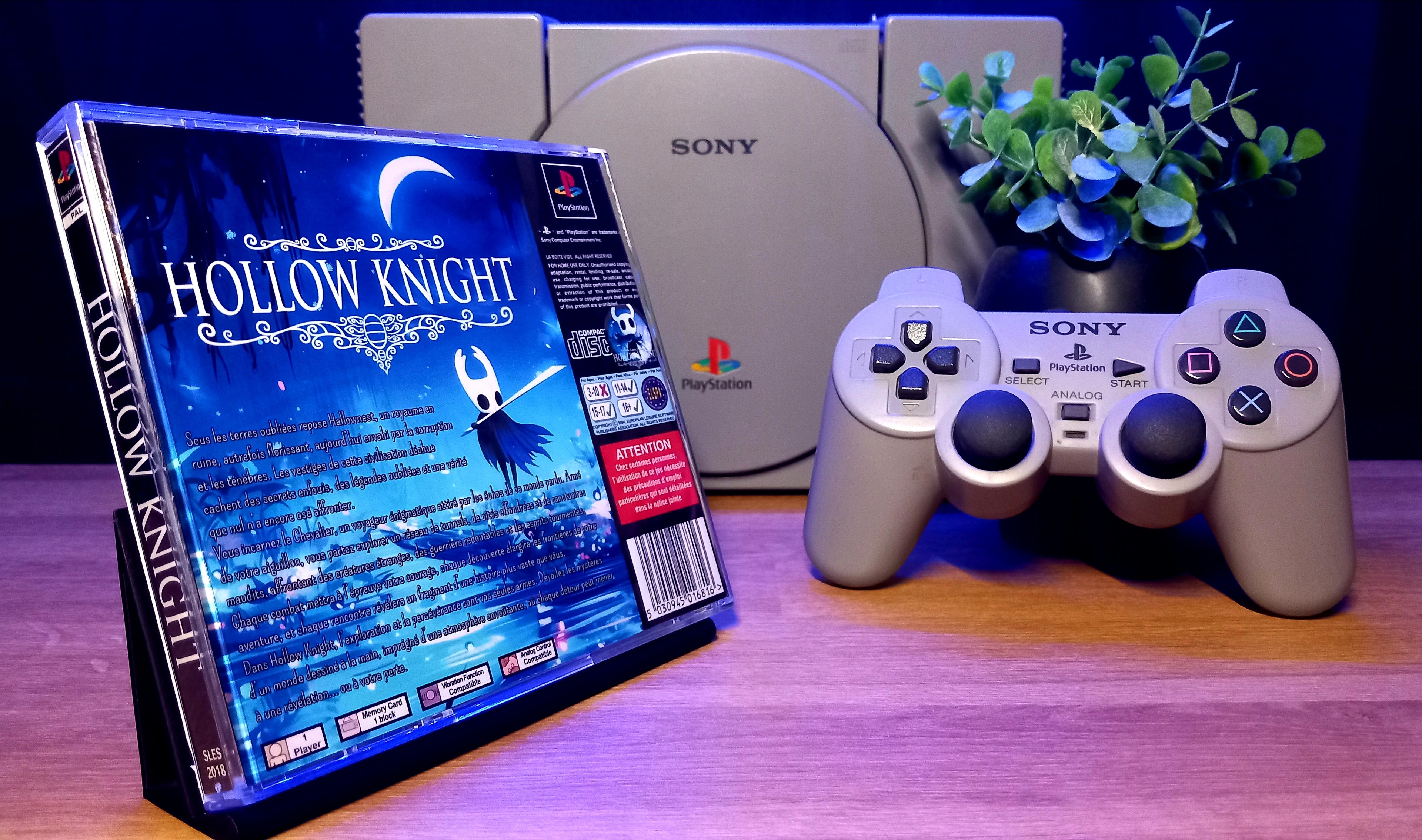 Boîtier Hollow Knight - Dos