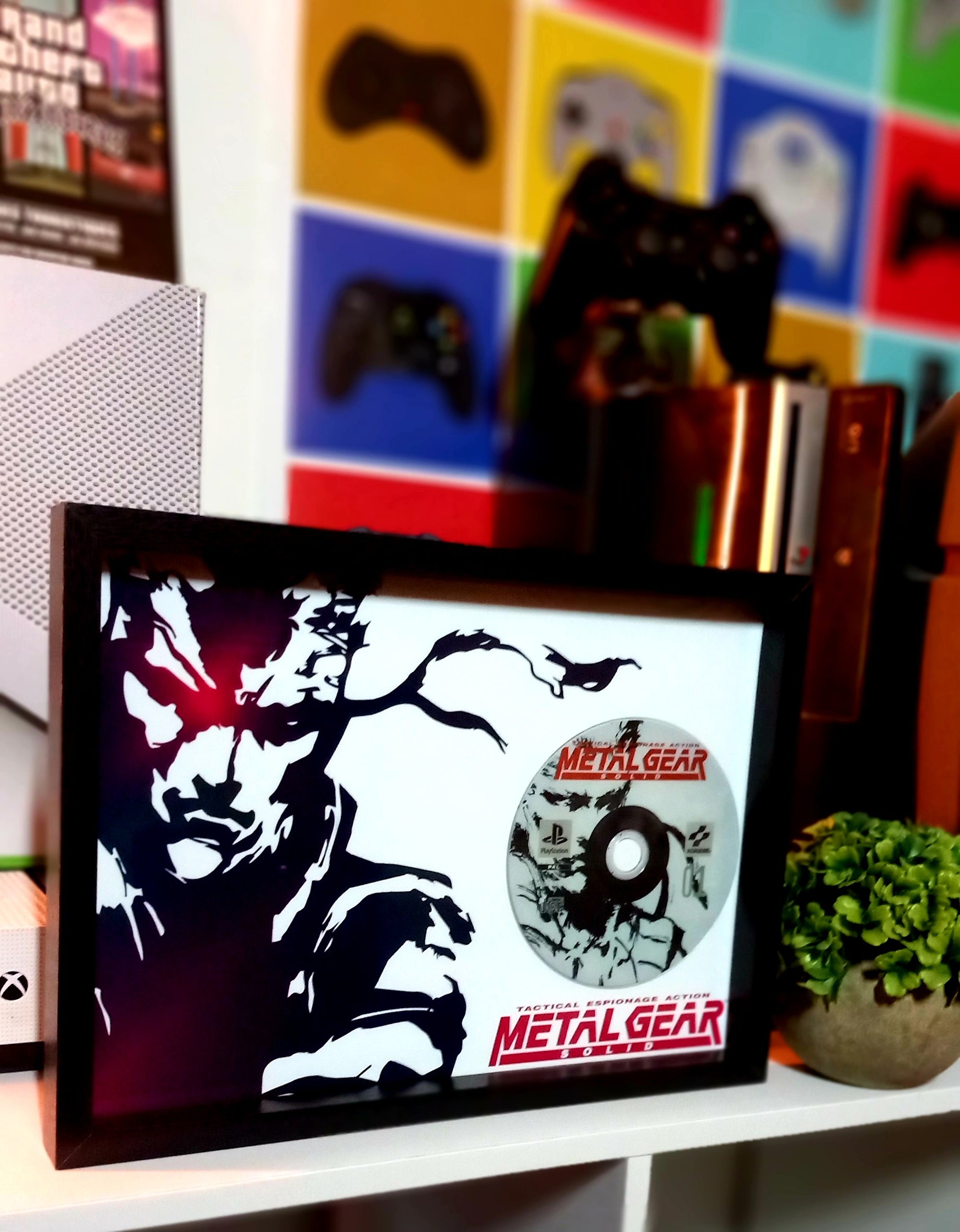 Cadre décoratif Metal Gear Solid – PlayStation
