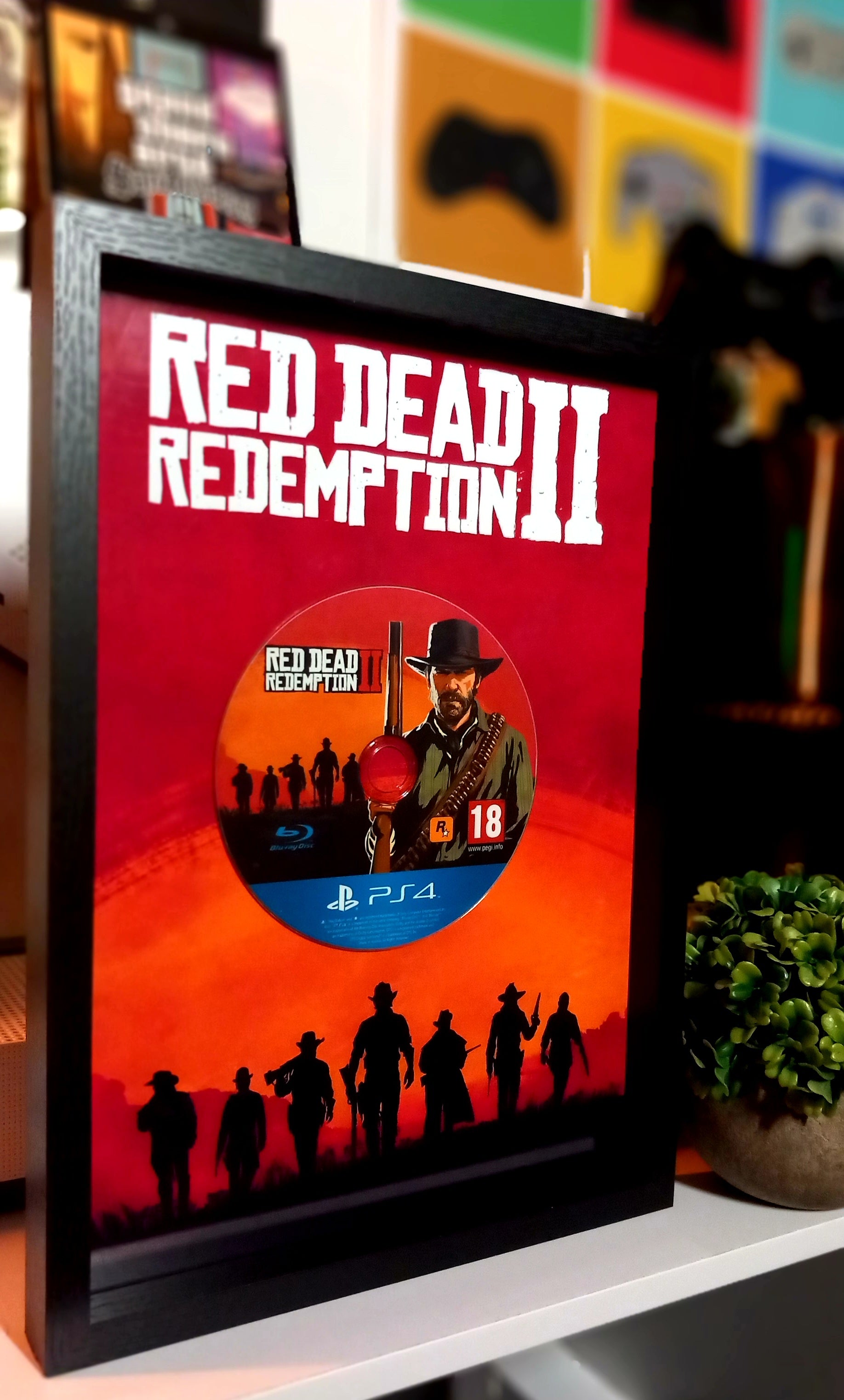 Cadre décoratif Red Dead Redemption 2 PS4 – Arthur Morgan Rockstar