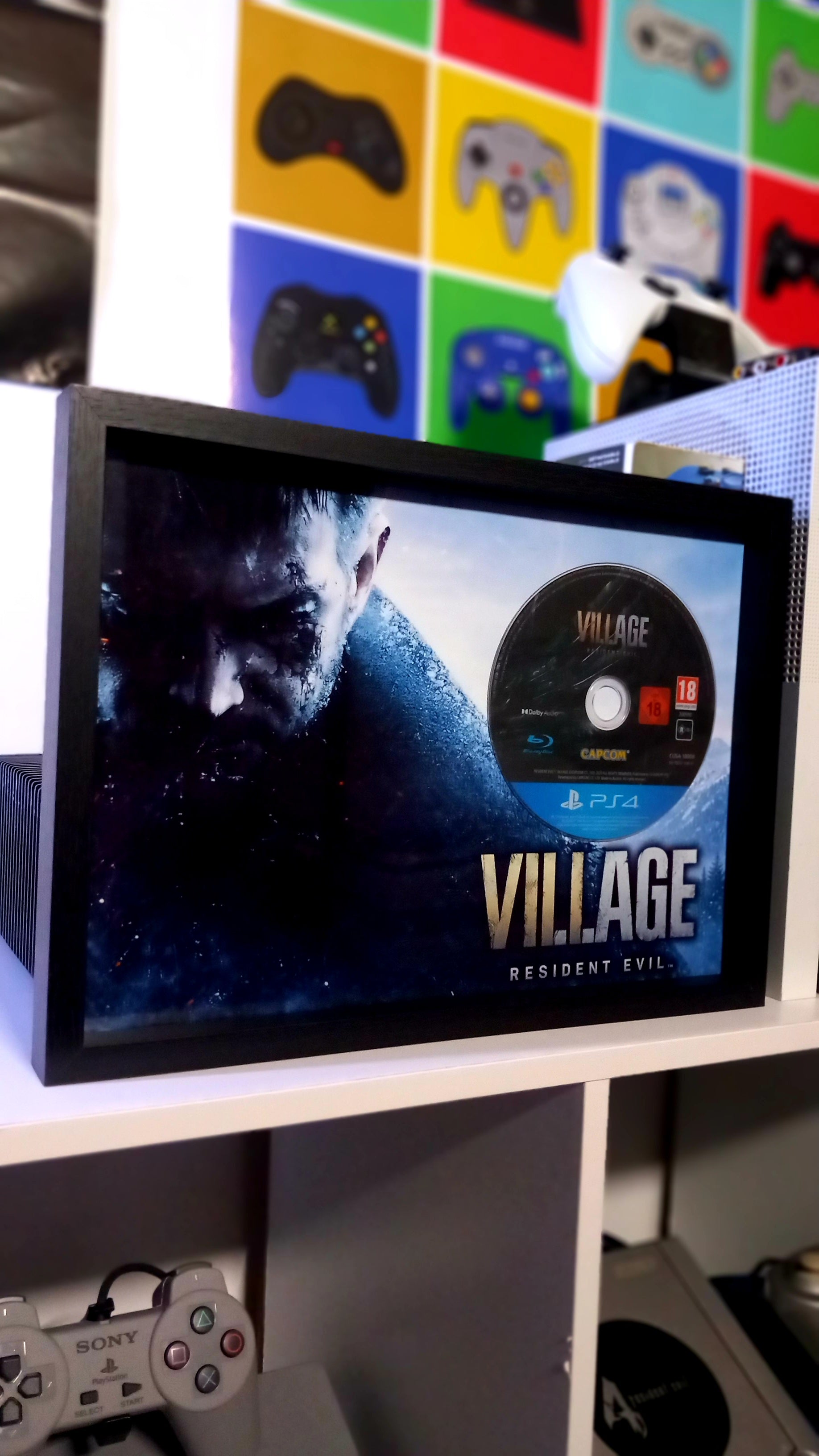 Cadre décoratif Resident Evil Village PS4 – Capcom Blu-ray