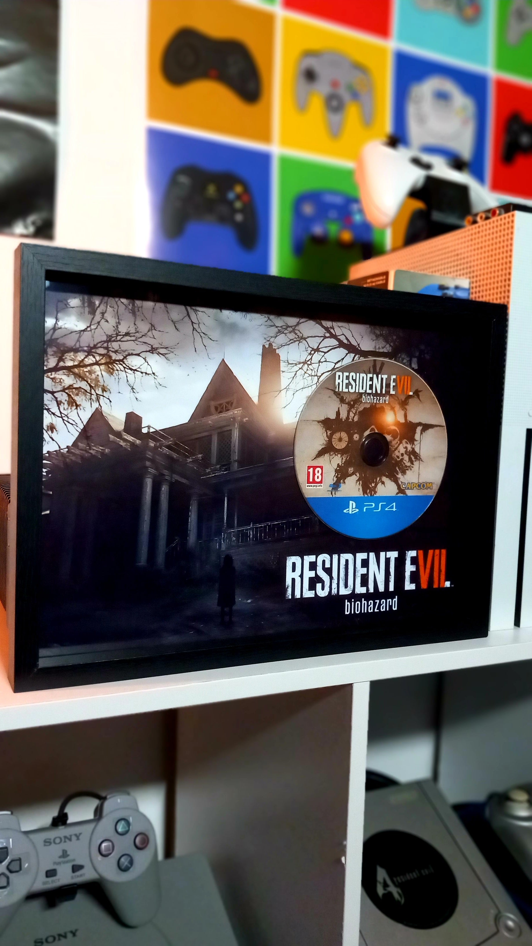 Cadre décoratif Resident Evil 7 Biohazard PS4 – maison Baker Capcom