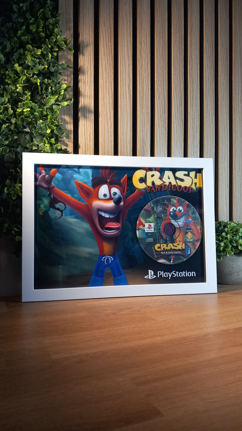 Cadre décoratif Crash Bandicoot PlayStation – Naughty Dog CD Sony PS1