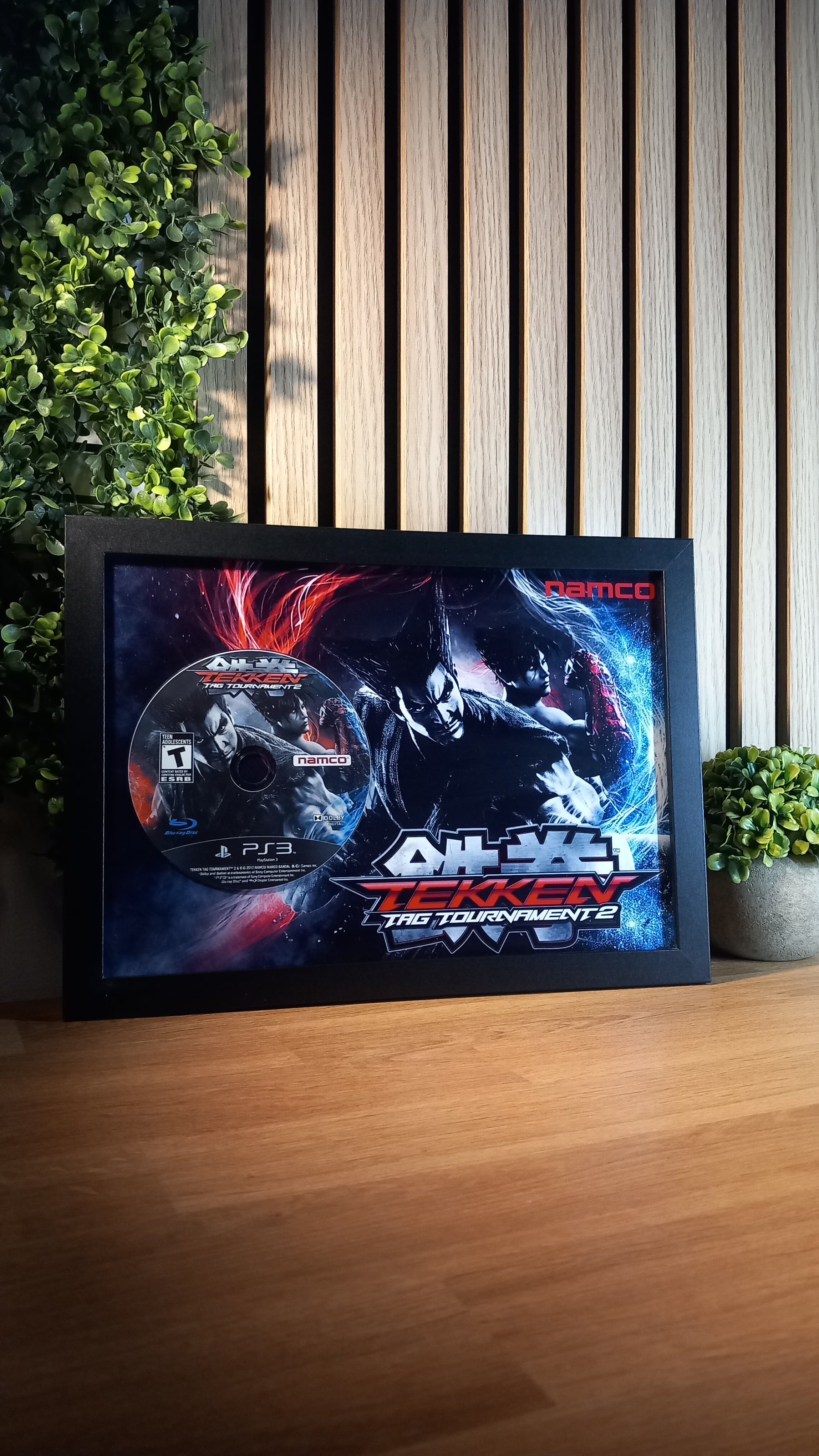 Cadre décoratif Tekken Tag Tournament 2 PS3 – Jin Kazuya Mishima Namco
