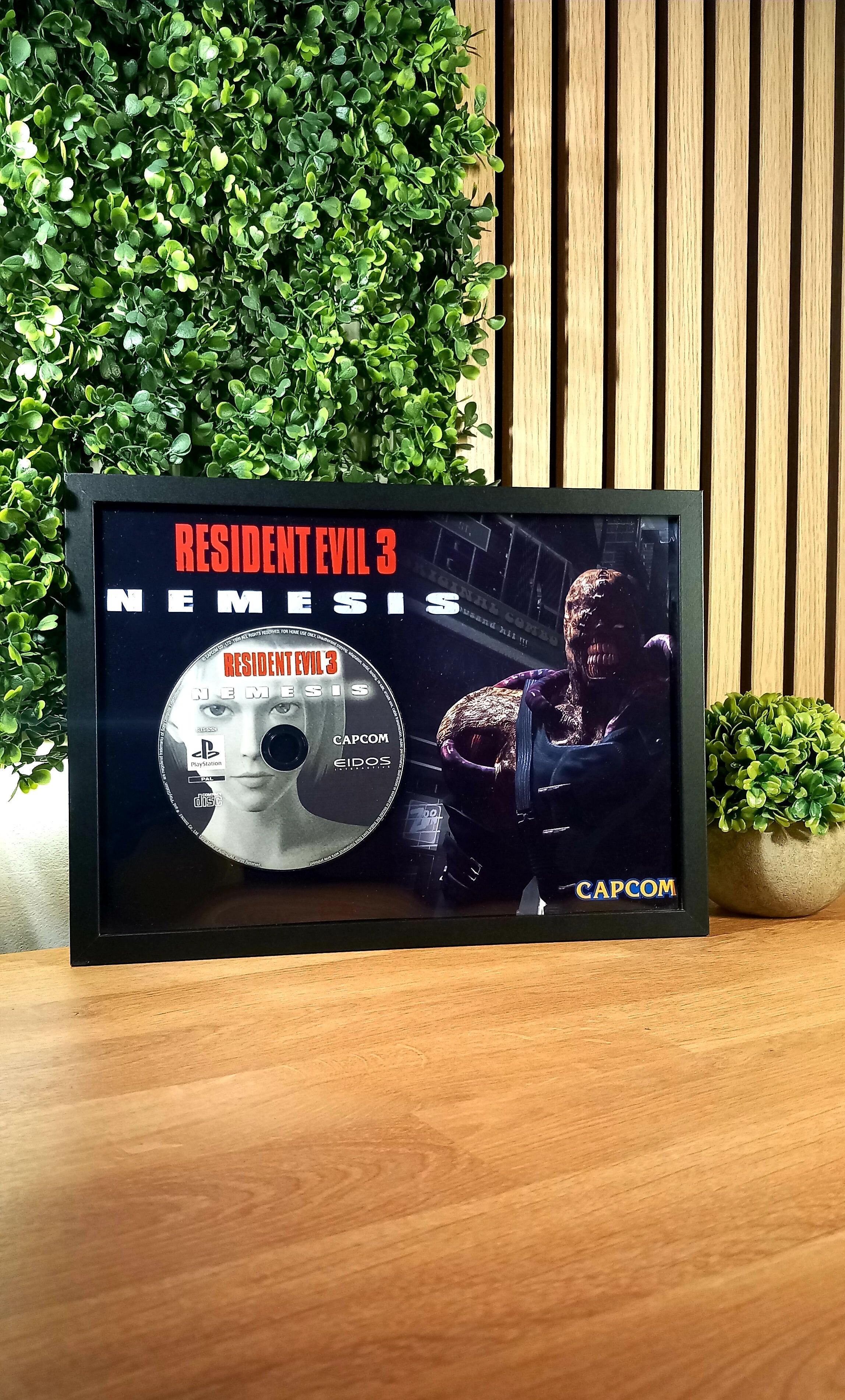 Cadre décoratif Resident Evil 3: Nemesis – PlayStation