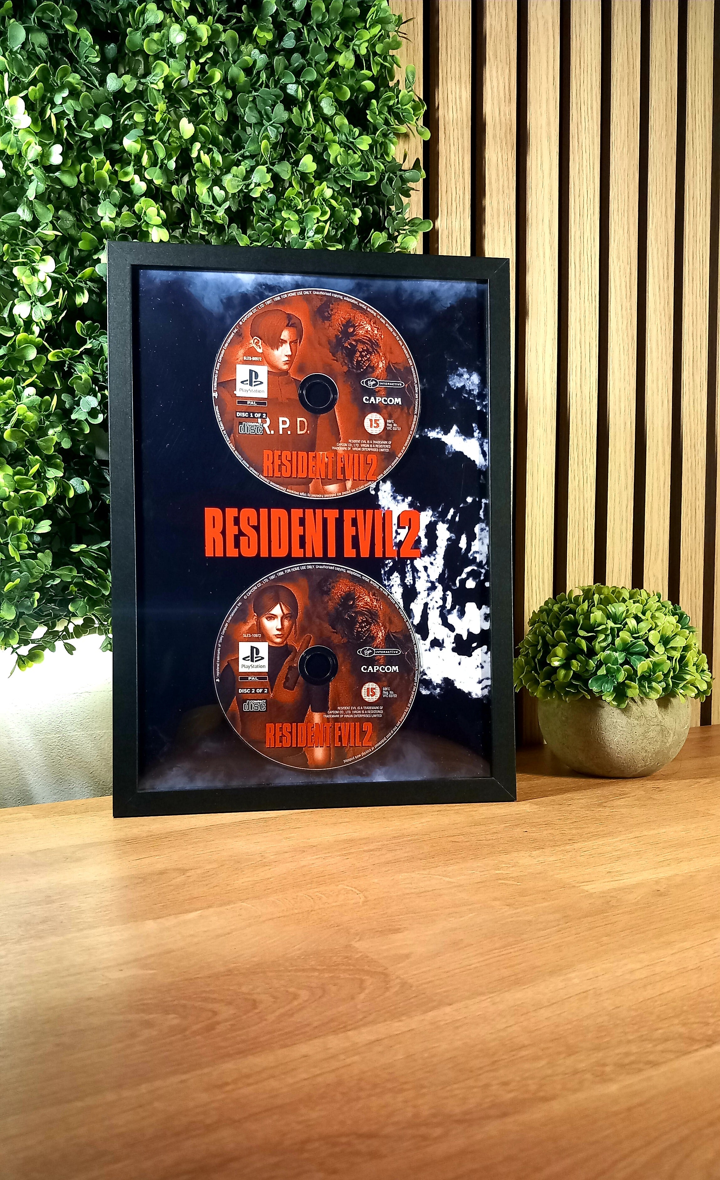 Cadre décoratif Resident Evil 2 – PlayStation