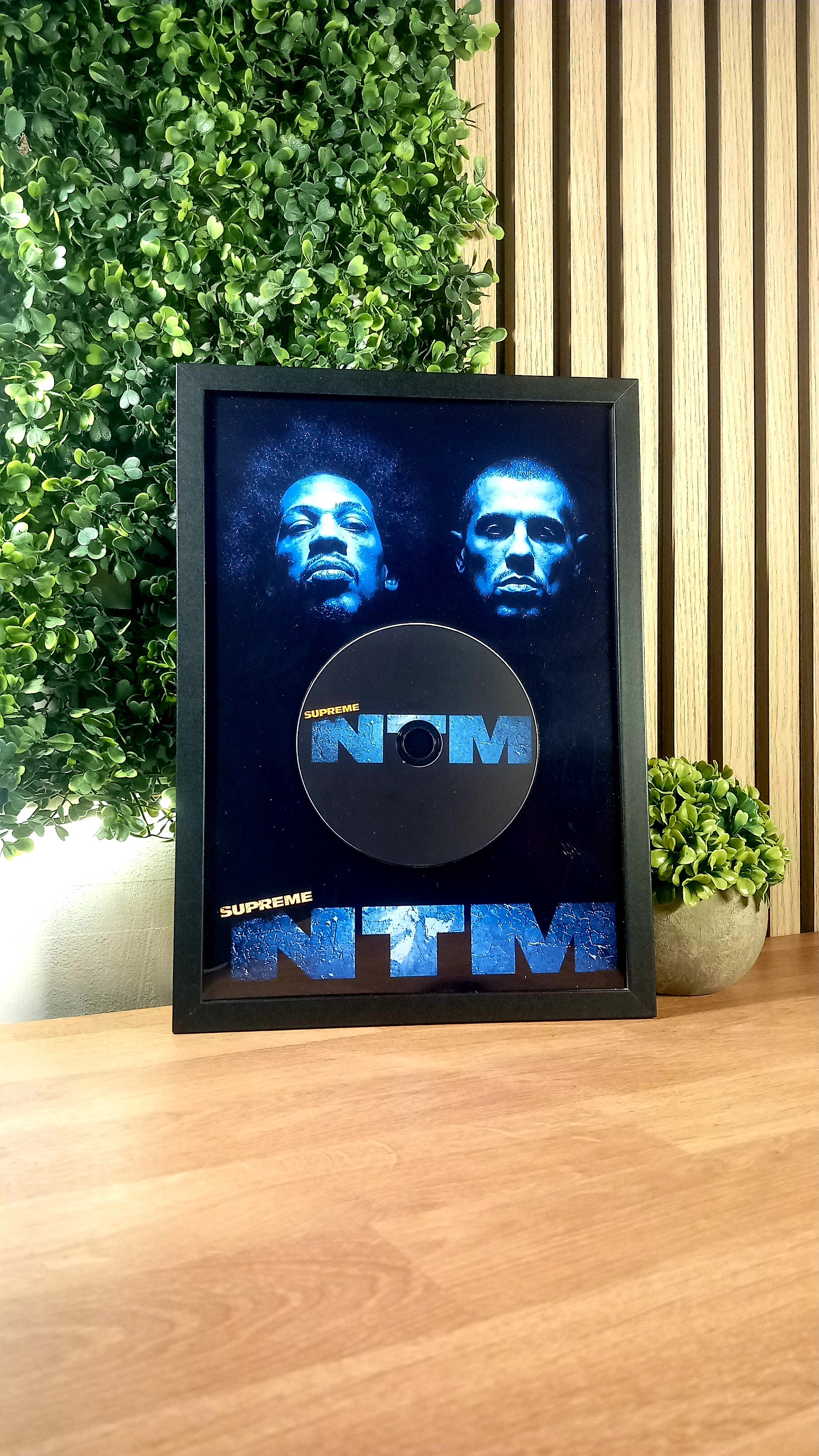 Cadre décoratif Supreme NTM avec CD imprimé