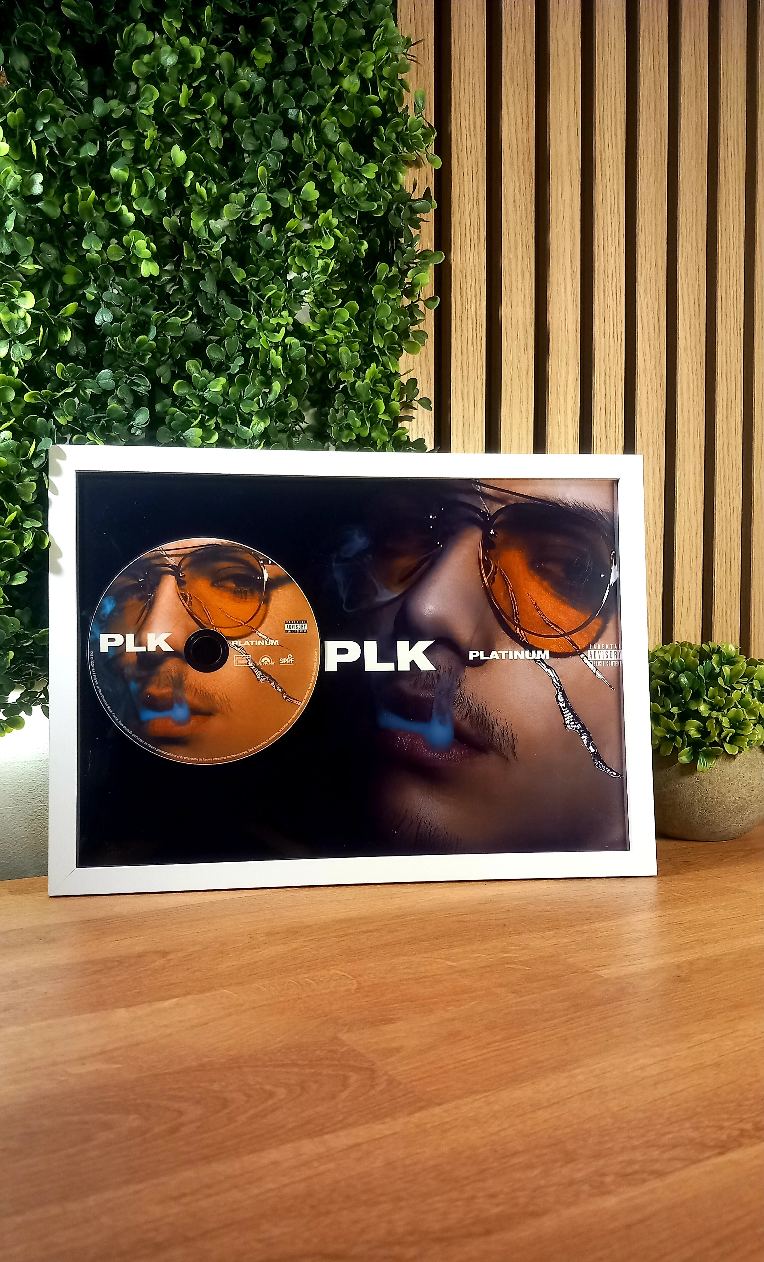 Cadre décoratif PLK Platinum avec CD imprimé