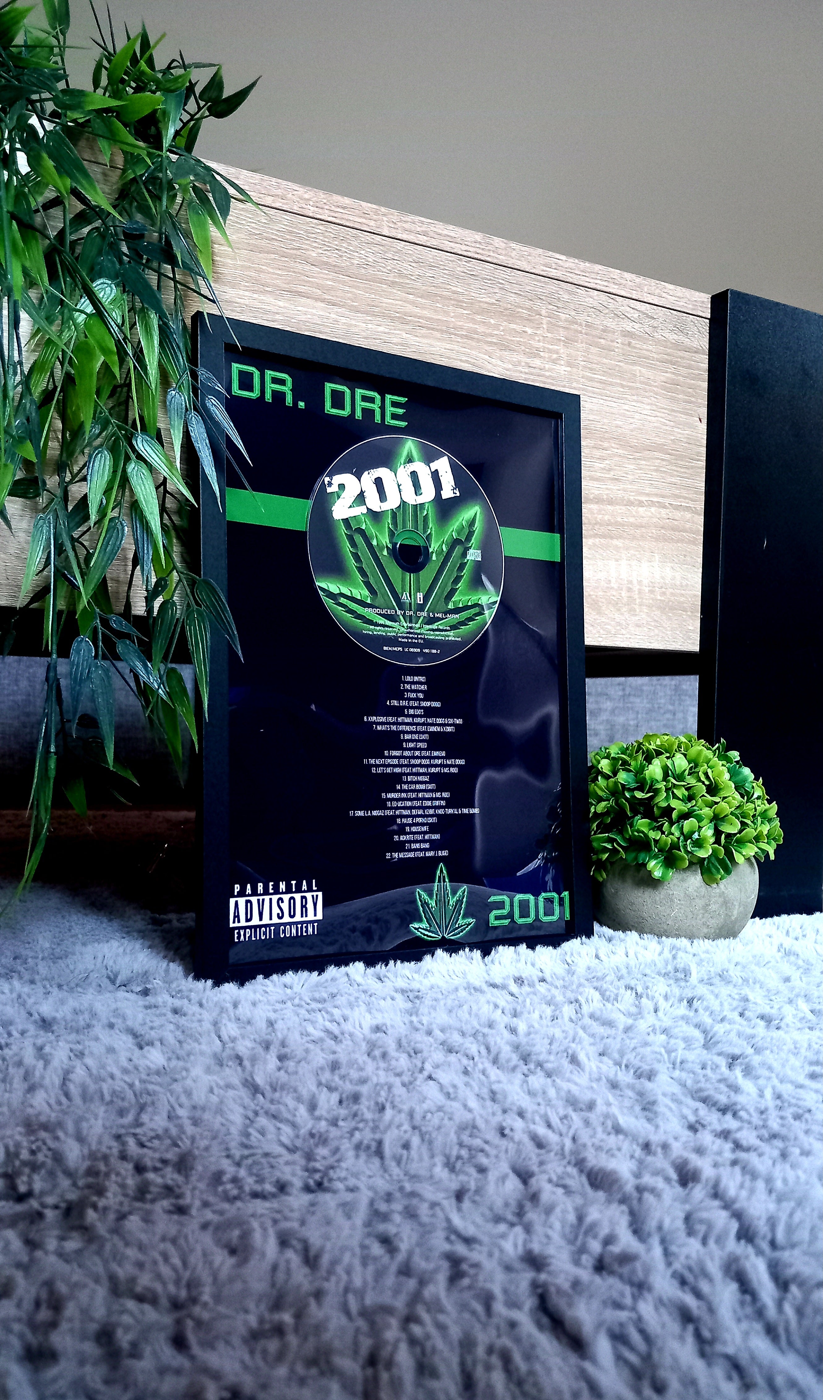 Cadre décoratif Dr. Dre 2001