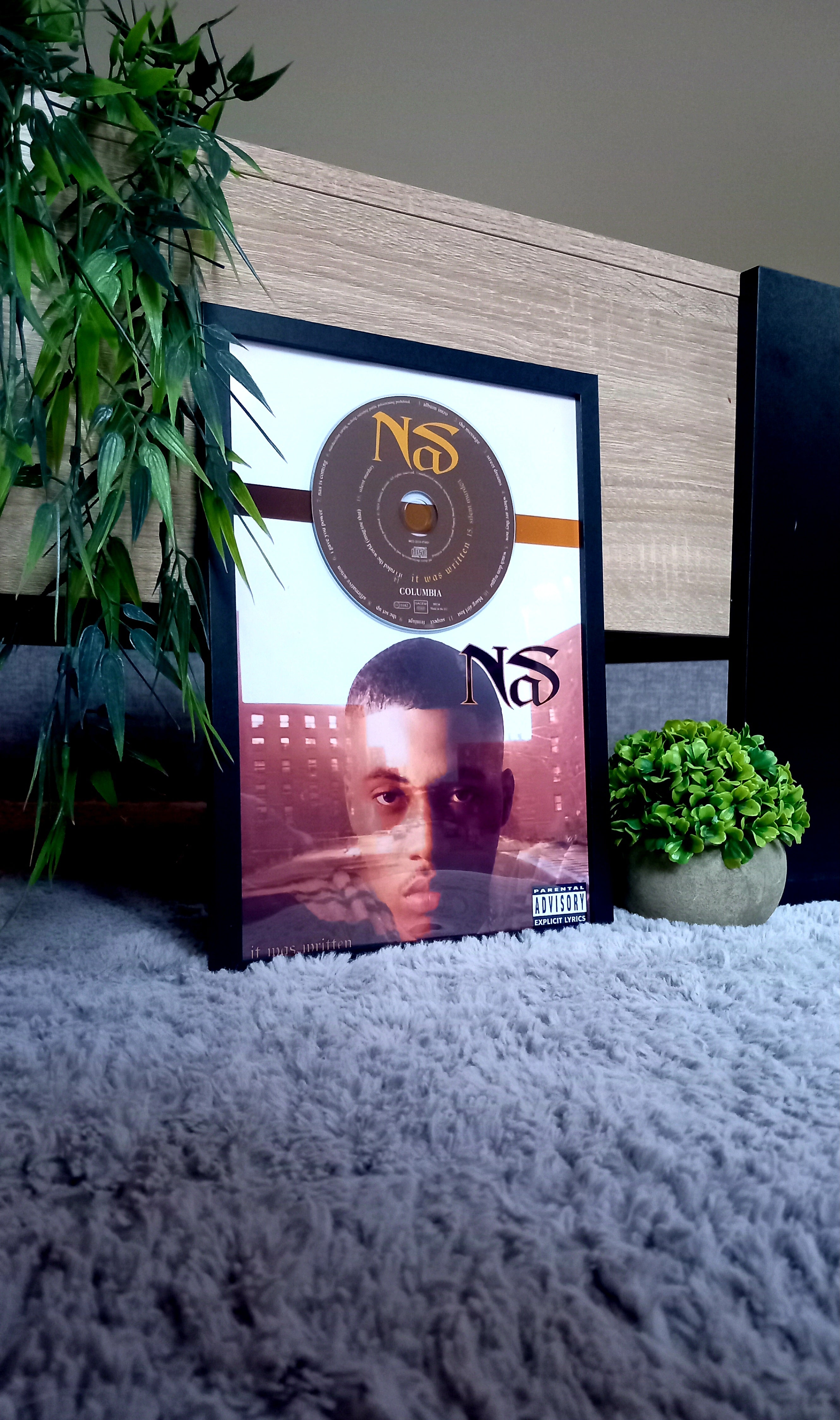 Cadre décoratif Nas Illmatic