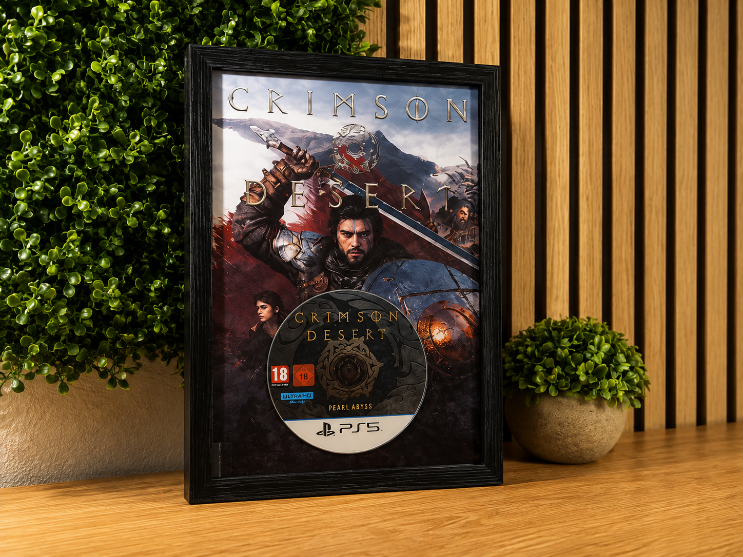 Cadre décoratif Crimson Desert – PS5