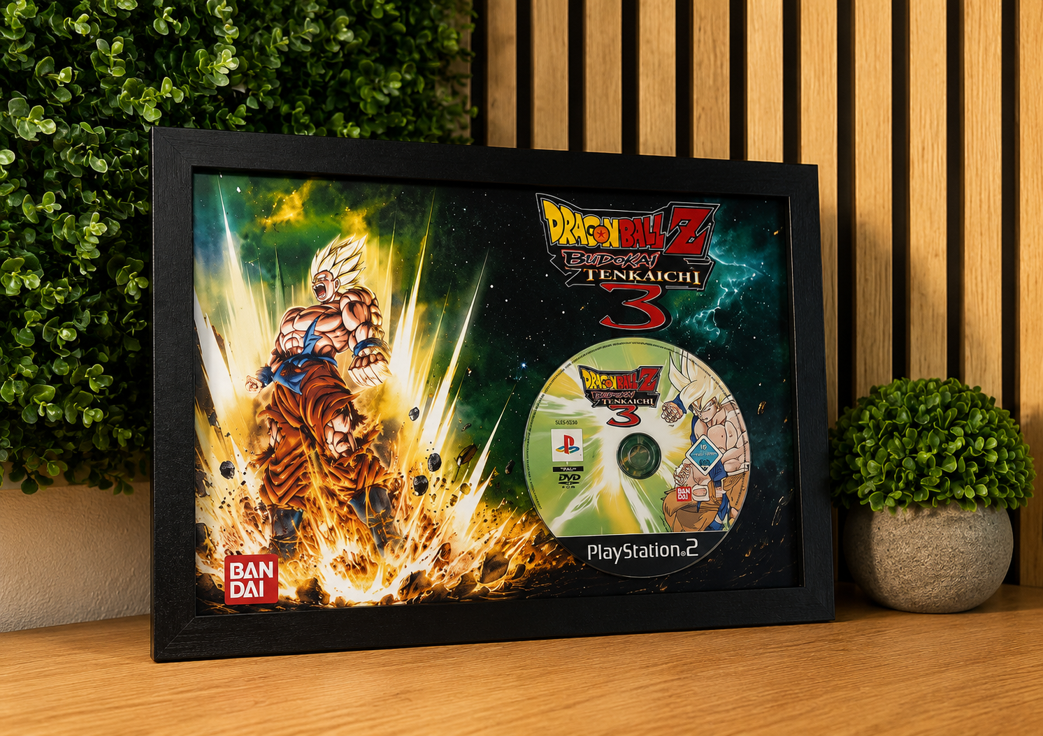 Cadre décoratif Dragon Ball Z Budokai Tenkaichi 3 – PS2