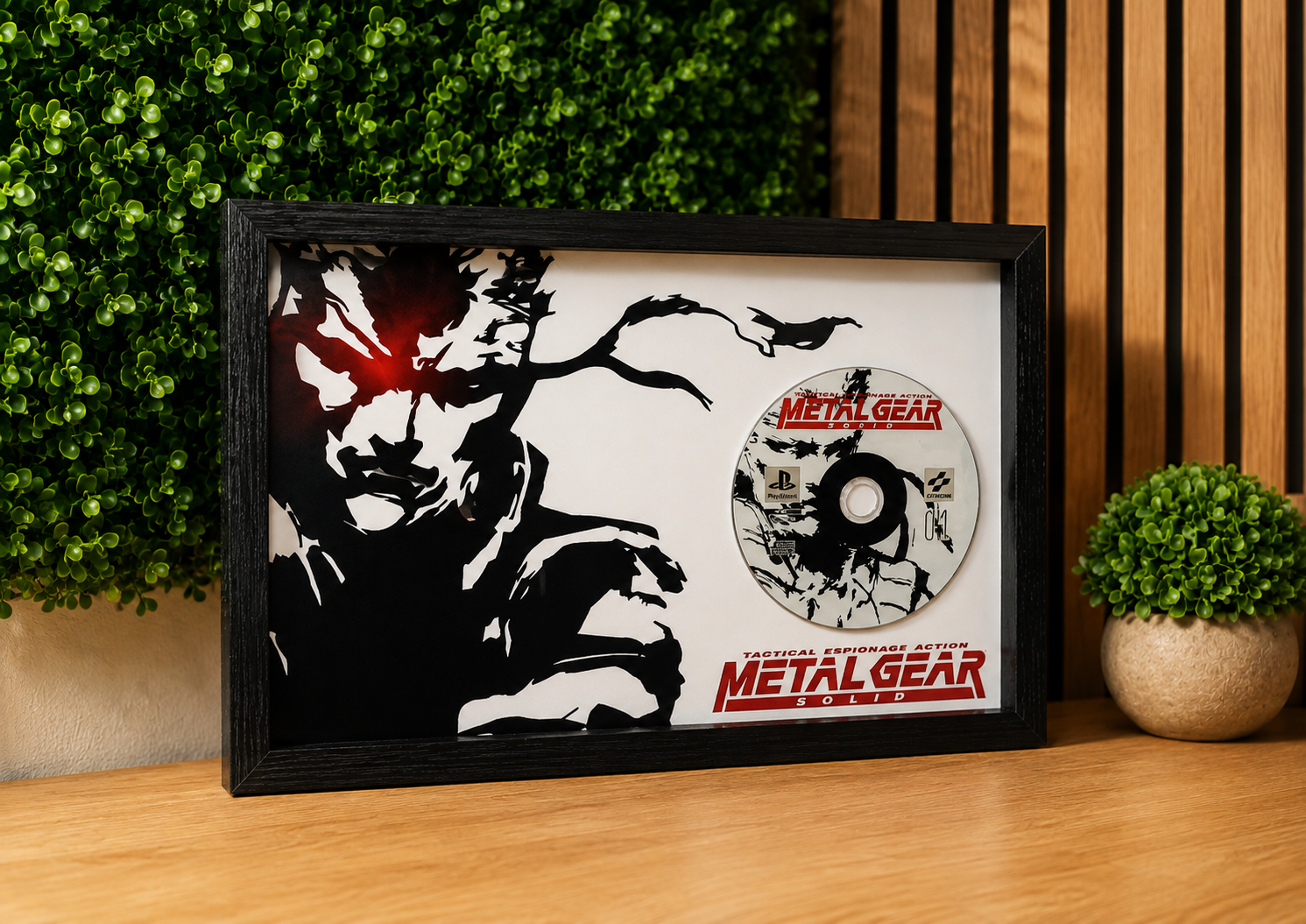 Cadre décoratif Metal Gear Solid – PlayStation