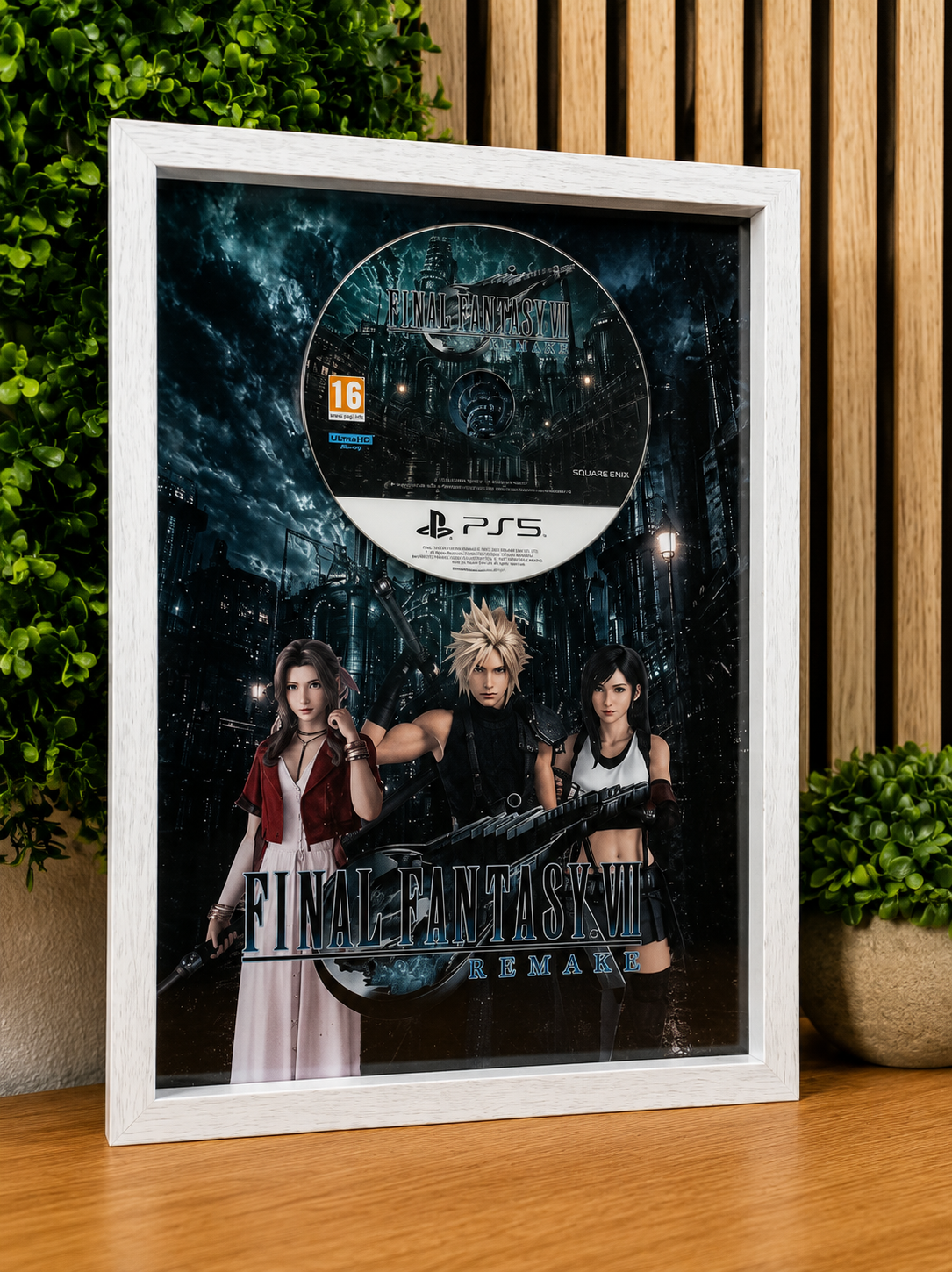 Cadre décoratif Final Fantasy VII Remake – PS5
