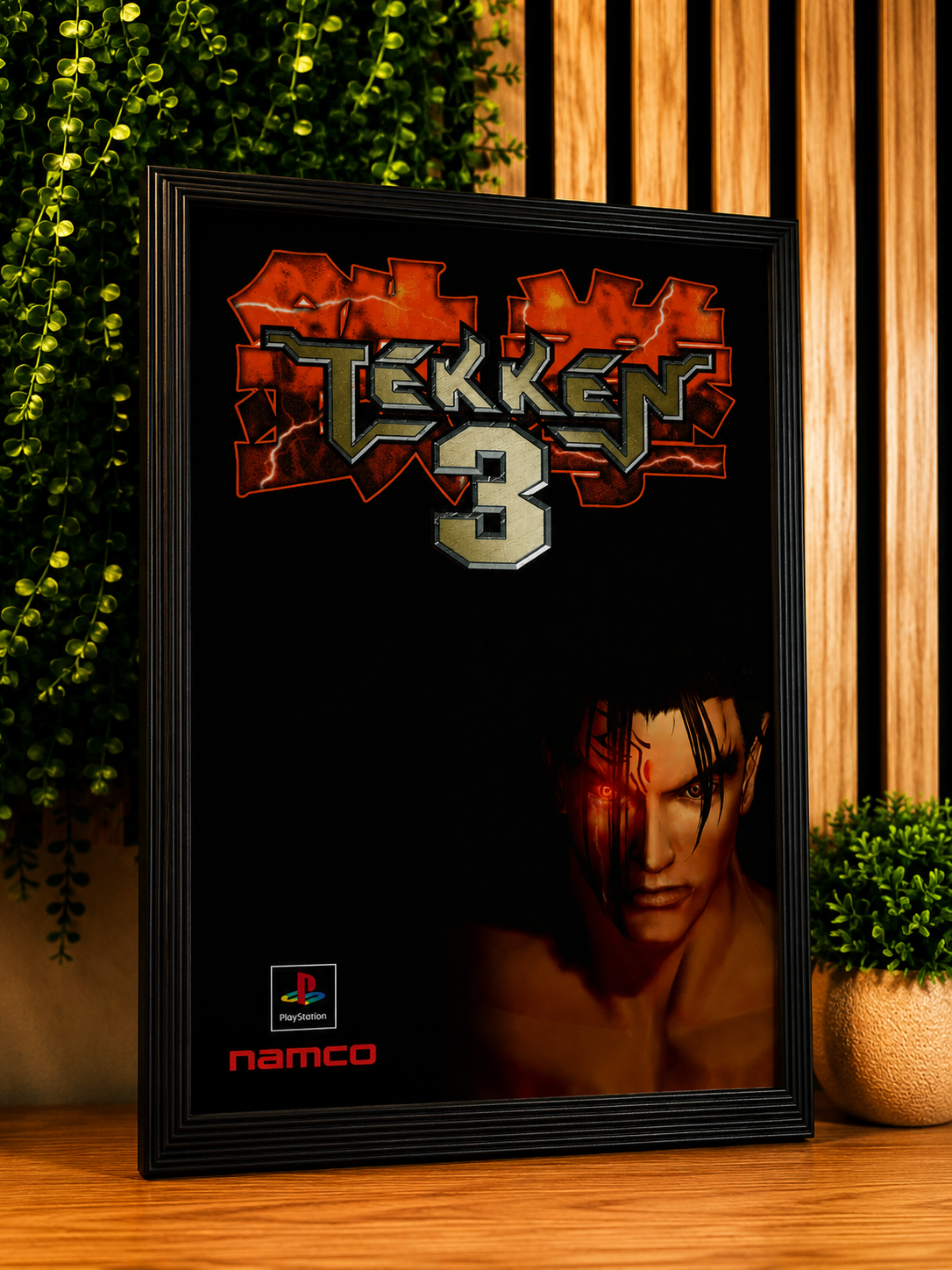 Tekken 3 – Cadre Affiche décoratif PlayStation Namco