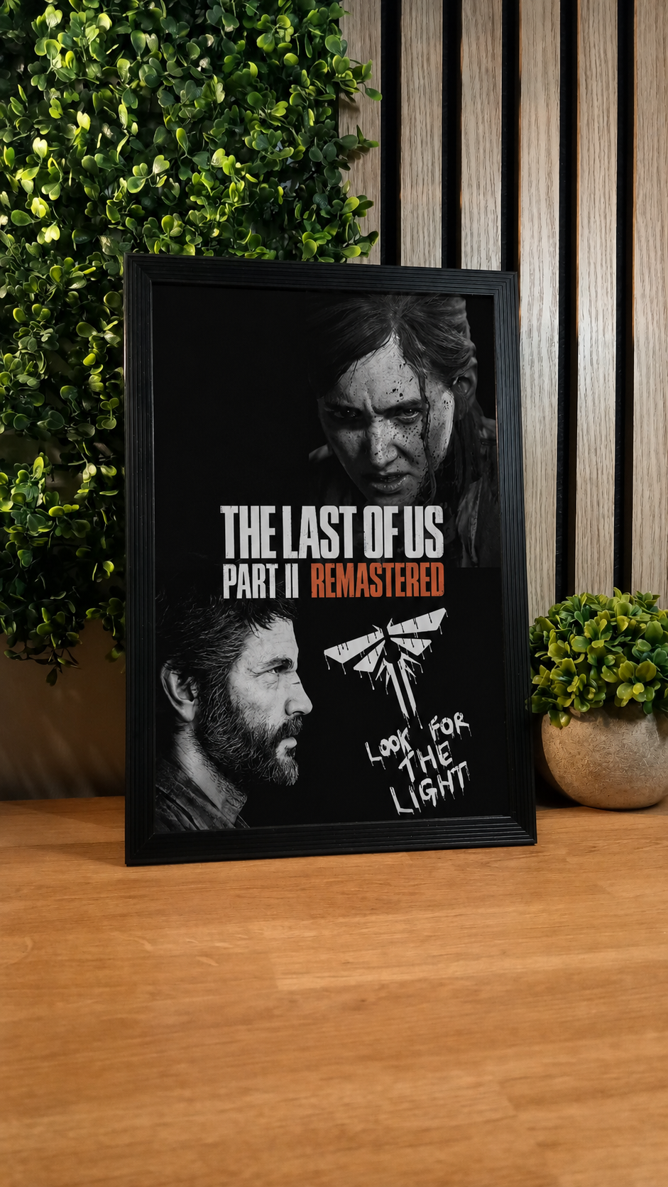 The Last of Us Part II Remastered – Cadre Affiche décoratif