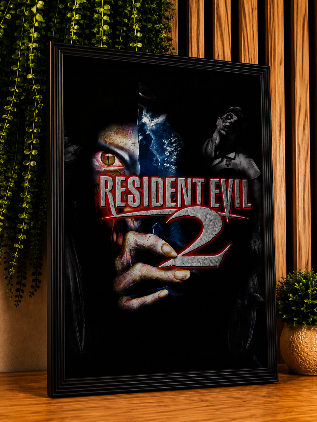 Cadre Affiche Resident Evil 2 artwork