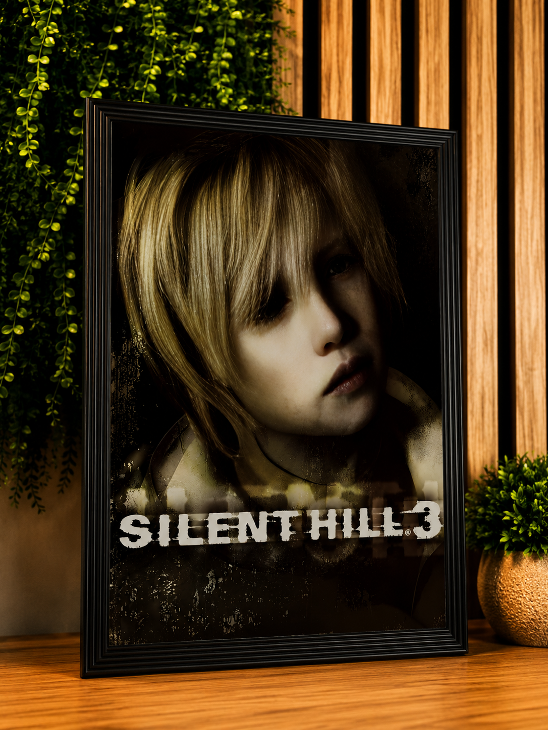 Cadre Affiche Silent Hill 3 Heather artwork