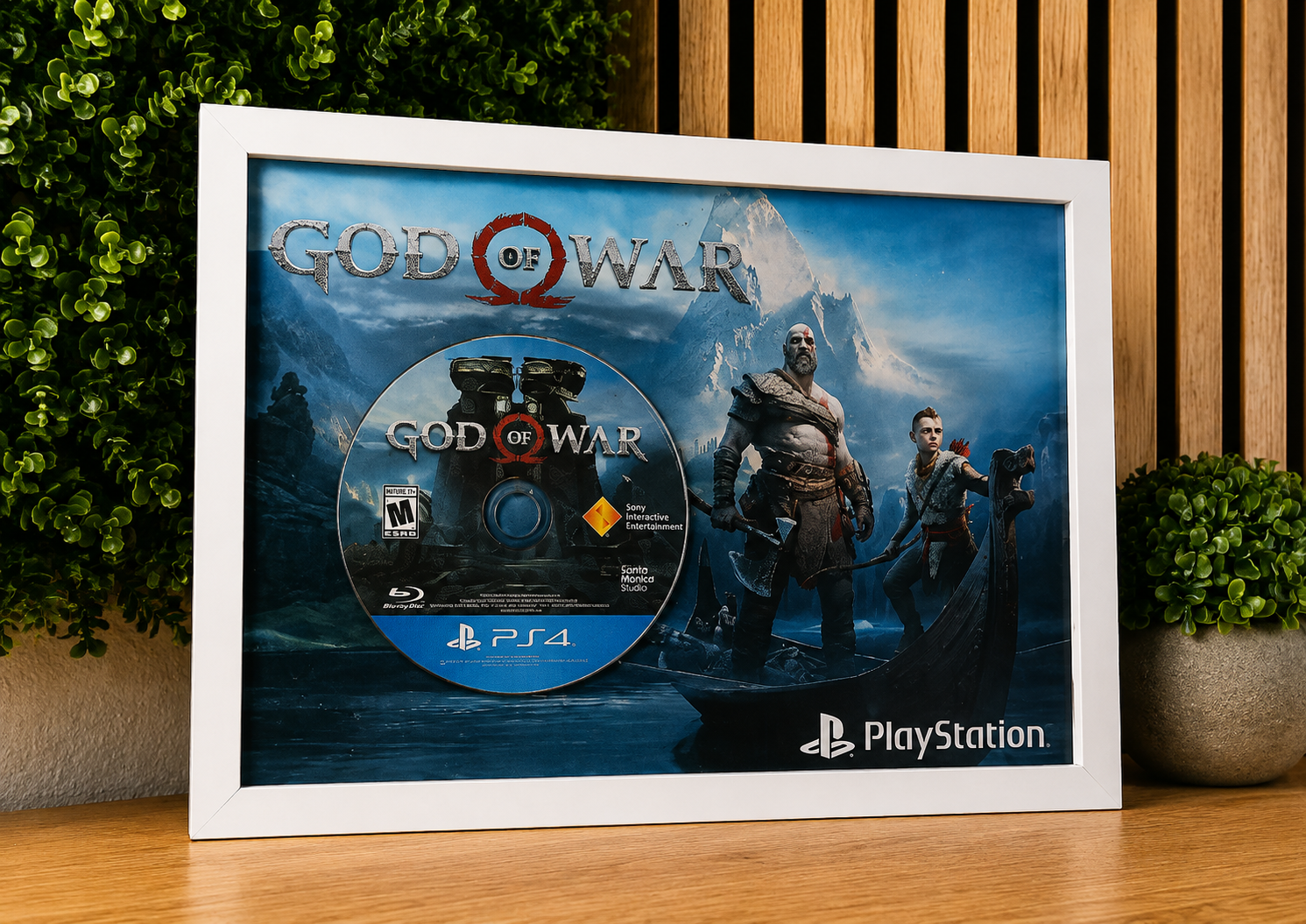Cadre décoratif God of War – PS4
