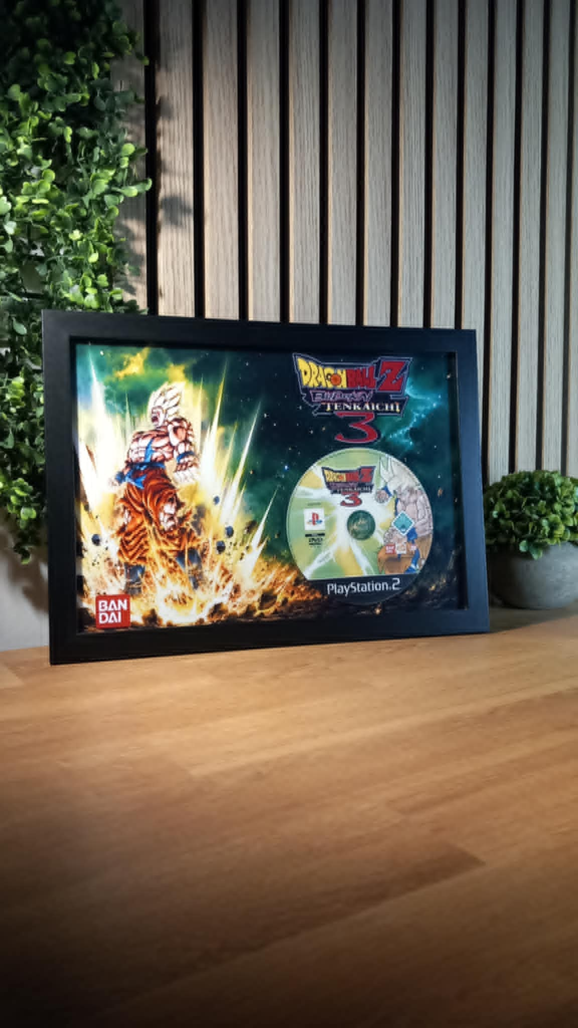 Cadre décoratif Dragon Ball Z Budokai Tenkaichi 3 PS2 – Goku Super Saiyan 3