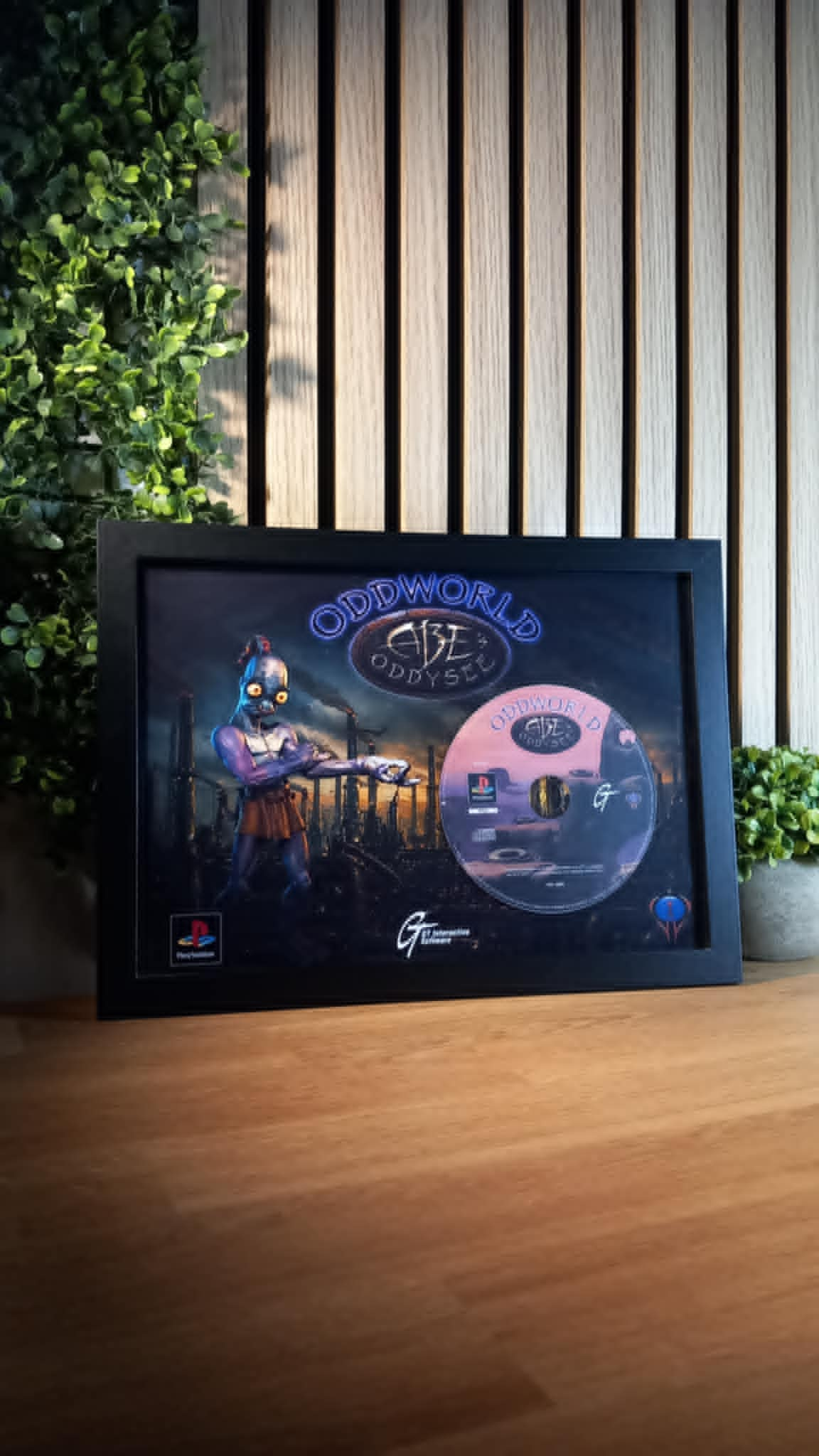 Cadre décoratif Oddworld Abe's Oddysee PlayStation